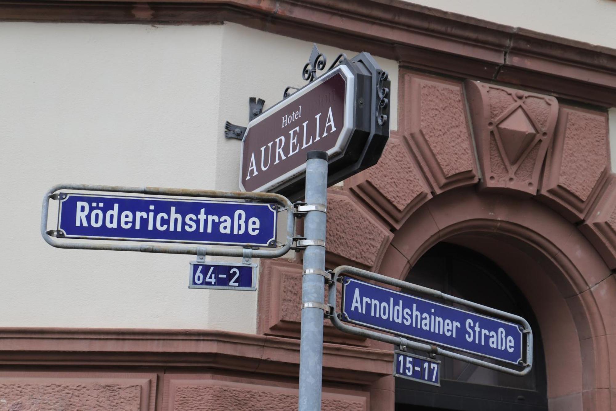 Hotel Aurelia Frankfurt nad Menem Zewnętrze zdjęcie